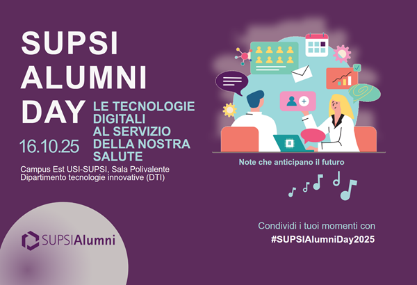 SUPSIAlumni DAY 2025 – Le tecnologie digitali al servizio della nostra salute SUPSIAlumni DAY 2025 – Le tecnologie digitali al servizio della nostra salute